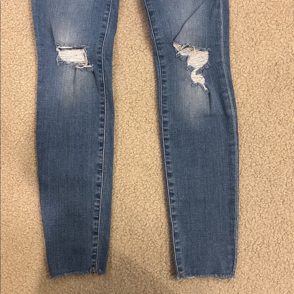 FRAME Le High Skinny Distressed Jeans - Picture 4 of 7